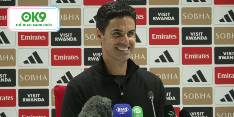 Arteta tỏ rõ sự tự tin về chiến thuật trong trận gặp Man City vừa qua