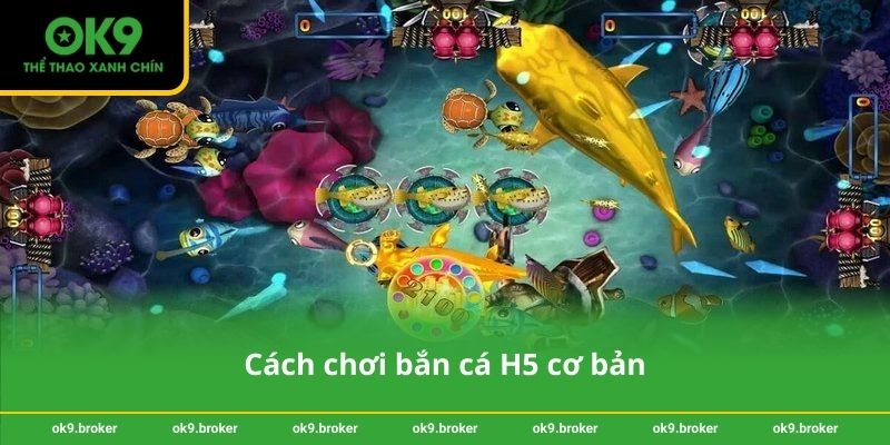 Cách chơi bắn cá H5 cơ bản