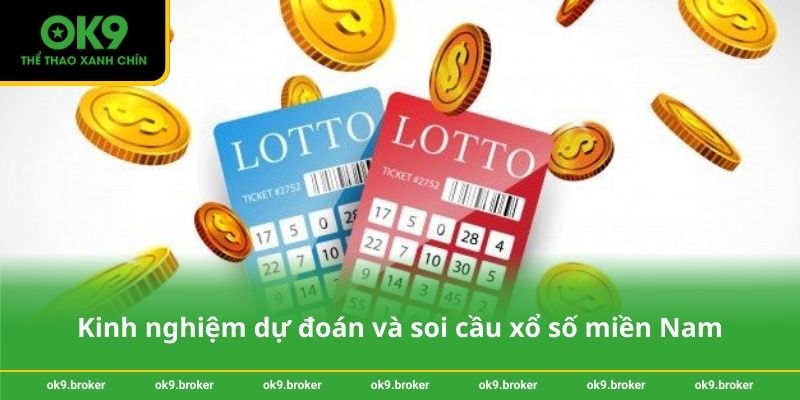 Kinh nghiệm dự đoán và soi cầu xổ số miền Nam