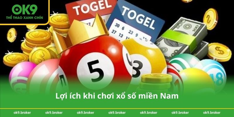 Lợi ích khi chơi xổ số miền Nam