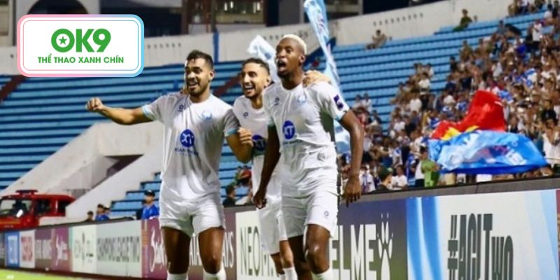 Nam Định thể hiện phong độ nổi bật tại sân chơi châu lục